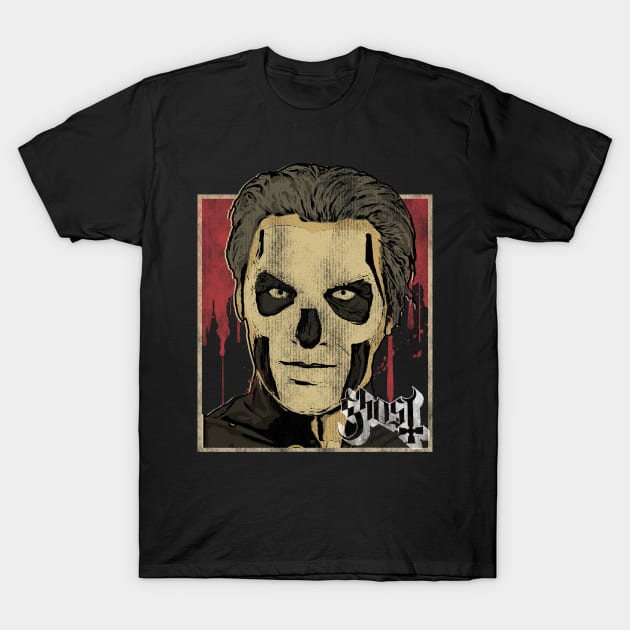 Ghost Papa Emeritus T-Shirt by Innboy